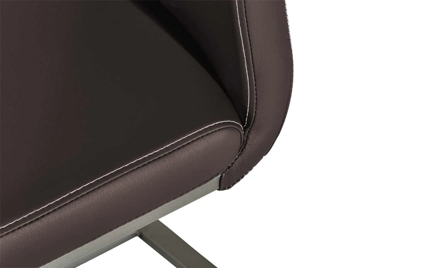 uno Freischwinger Talva | Dunkelbraun 8 uno Freischwinger Talva | Dunkelbraun – Bild 6