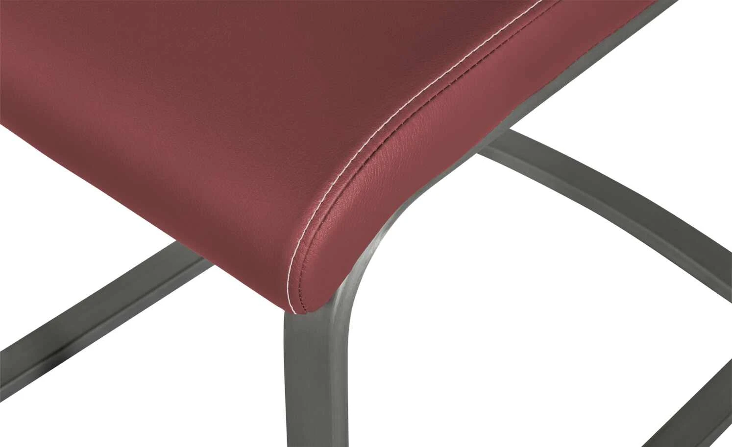 uno Freischwinger Talva | Bordeaux 9 uno Freischwinger Talva | Bordeaux – Bild 7