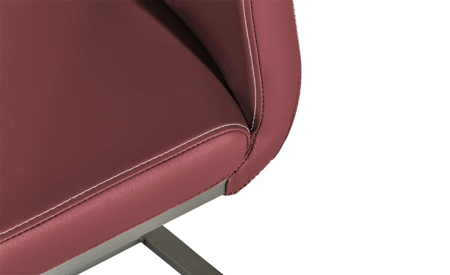 uno Freischwinger Talva | Bordeaux 10 uno Freischwinger Talva | Bordeaux – Bild 8