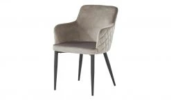 Armlehnenstuhl Heiner | Grau