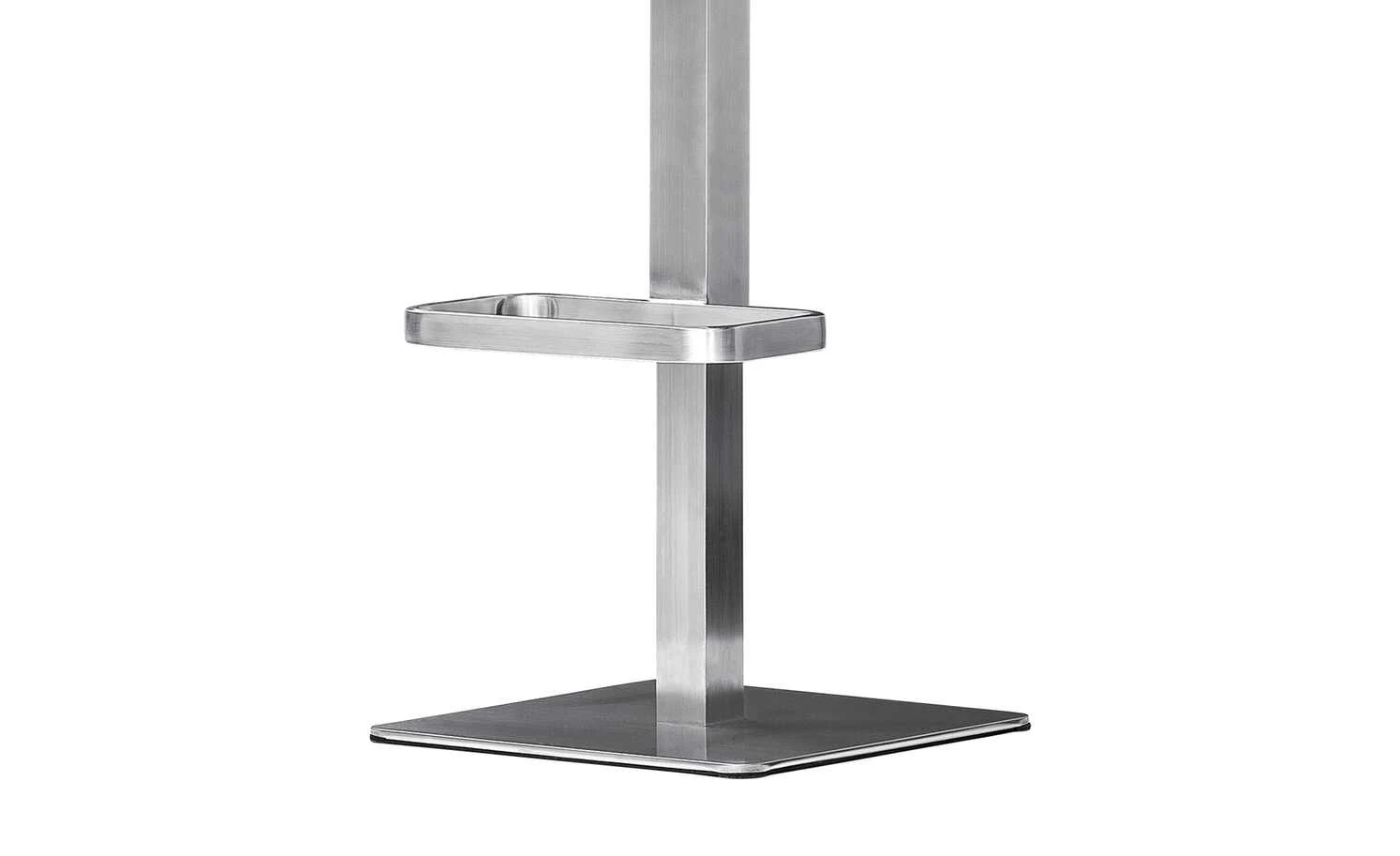 Barstuhl Vittoria | Cappuccino (Braun) eckig mit glattem Sitz 5 Barstuhl Vittoria | Cappuccino (Braun) eckig mit glattem Sitz – Bild 3