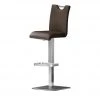 Barstuhl Guilia | Braun eckig mit glattem Sitz und Rücken -SitzWerk Verkaufsgeschäft 15302700 1 202108042233