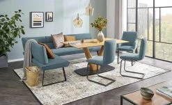 KOINOR Polsterschwingstuhl Dining System 3 | Hellblau Ja