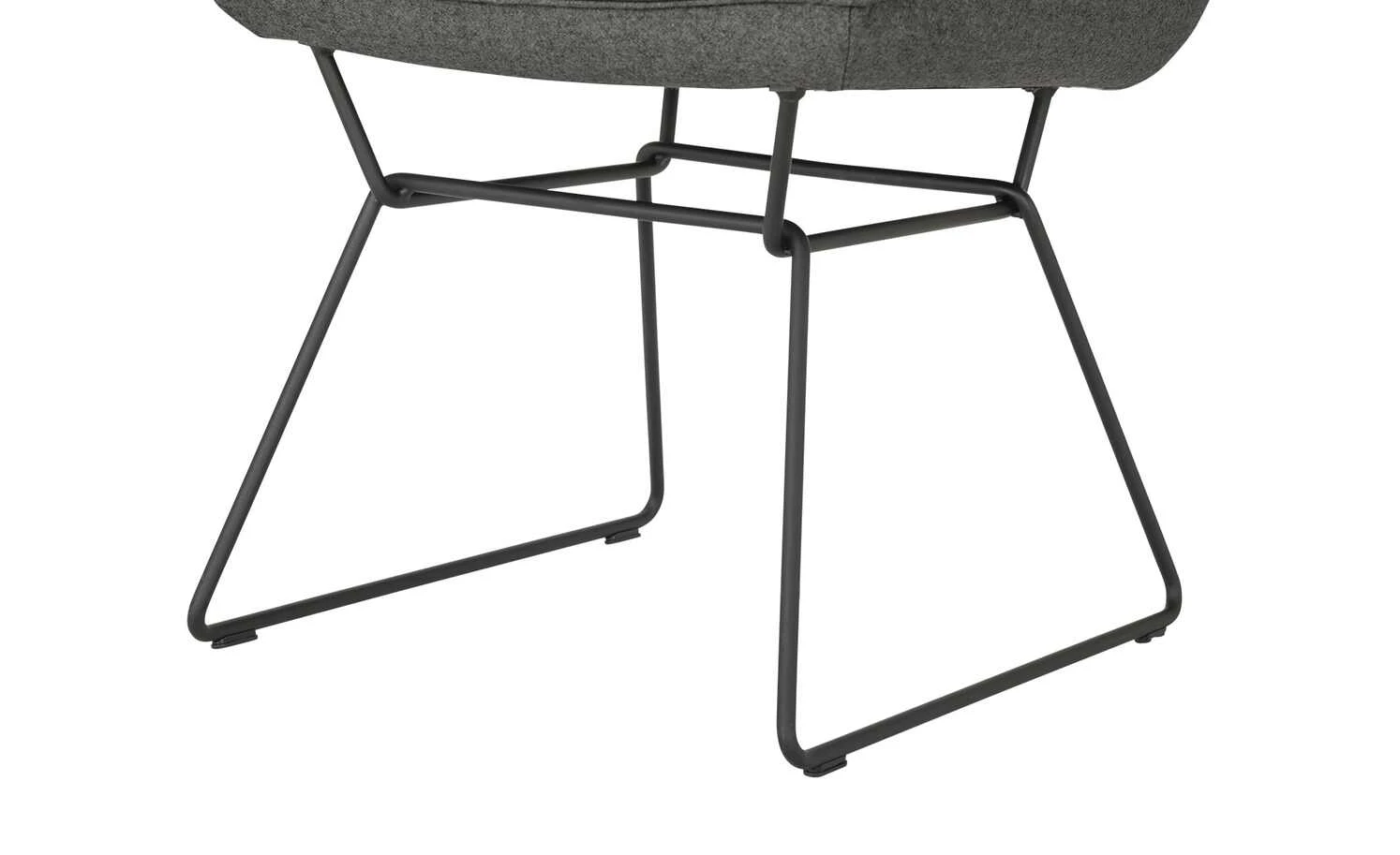 KOINOR Kufenstuhl mit Leder Bexx | Omega (Dunkelgrau) Ja 9 KOINOR Kufenstuhl mit Leder Bexx | Omega (Dunkelgrau) Ja – Bild 7