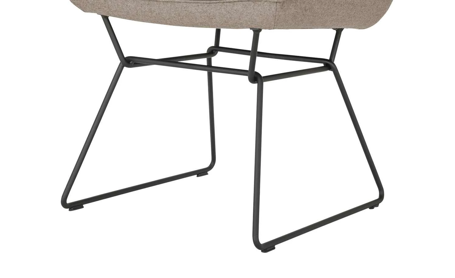 KOINOR Kufenstuhl mit Leder Bexx | Jade (Beige) / Braun Ja 5 KOINOR Kufenstuhl mit Leder Bexx | Jade (Beige) / Braun Ja – Bild 3