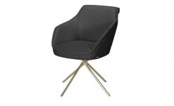 KOINOR Armlehnstuhl Dining System 1 | Nero (Schwarz) / Kontrastnaht Grau -SitzWerk Verkaufsgeschäft 15303000 6 202110271257