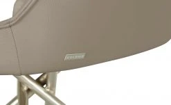 KOINOR Armlehnstuhl Dining System 1 | Nebbia (Taupe) / Kontrastnaht Dunkelbraun -SitzWerk Verkaufsgeschäft 15303009 4 202110271257