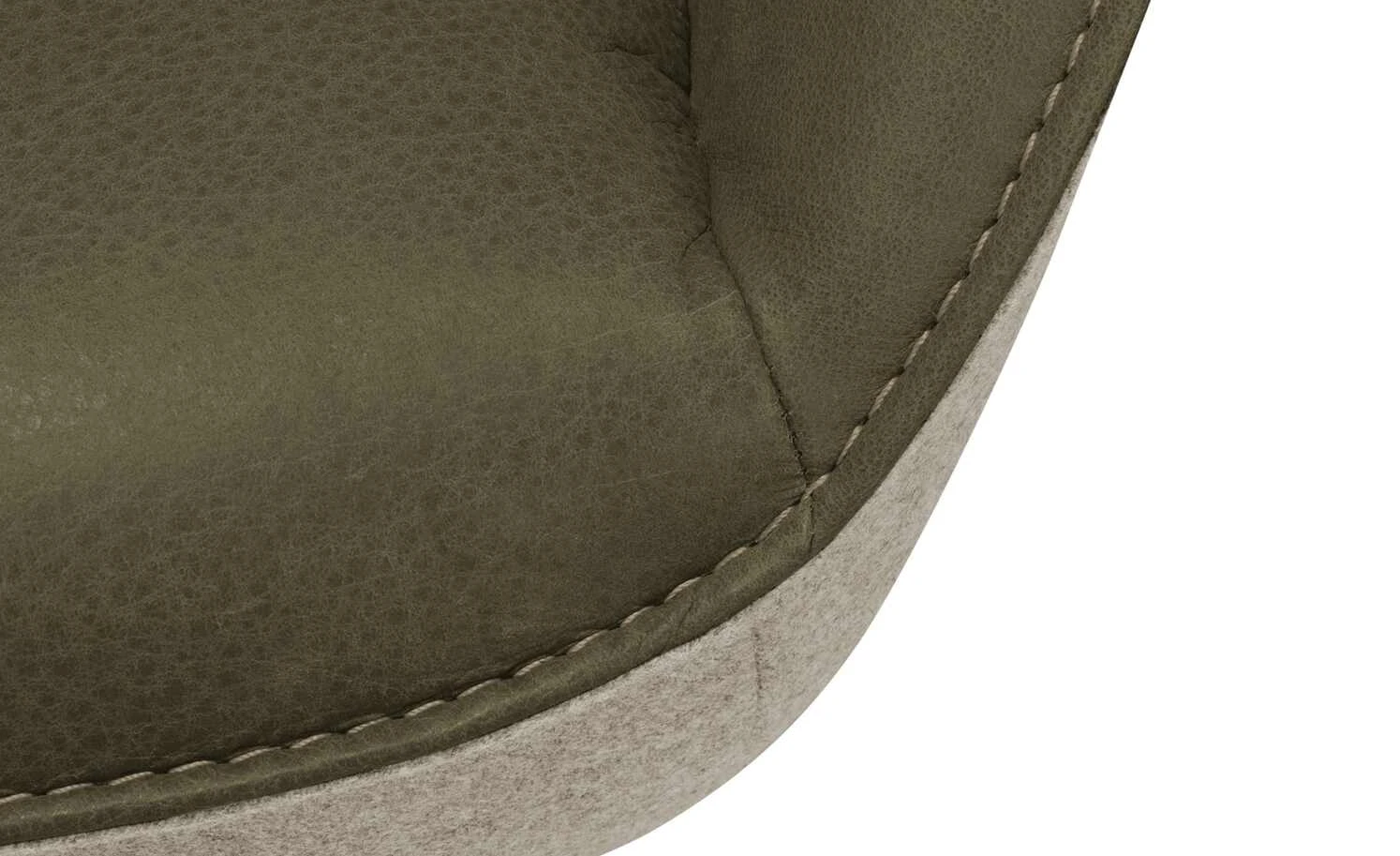 KOINOR Armlehnstuhl Dining System 4 | Verde (Dunkelgrün) / Beige / Kontrastnaht Beige 10 KOINOR Armlehnstuhl Dining System 4 | Verde (Dunkelgrün) / Beige / Kontrastnaht Beige – Bild 8