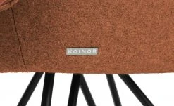 KOINOR Armlehnstuhl Dining System 4 | Fire (Cognac) / Cognac / Kontrastnaht Beige -SitzWerk Verkaufsgeschäft 15303135 8 202111251235