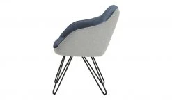 KOINOR Armlehnstuhl Dining System 4 | Night (Dunkelblau) / Hellgrau / Kontrastnaht Grau -SitzWerk Verkaufsgeschäft 15303137 1 202111251235