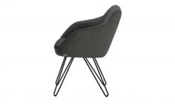 KOINOR Armlehnstuhl Dining System 4 | Omega (Dunkelgrau) / Dunkelgrau / Kontrastnaht Hellgrau -SitzWerk Verkaufsgeschäft 15303140 10 202111251235