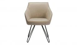 KOINOR Armlehnstuhl Dining System 4 | Jade (Beige) / Braun / Kontrastnaht Dunkelbraun -SitzWerk Verkaufsgeschäft 15303143 2 202111251235