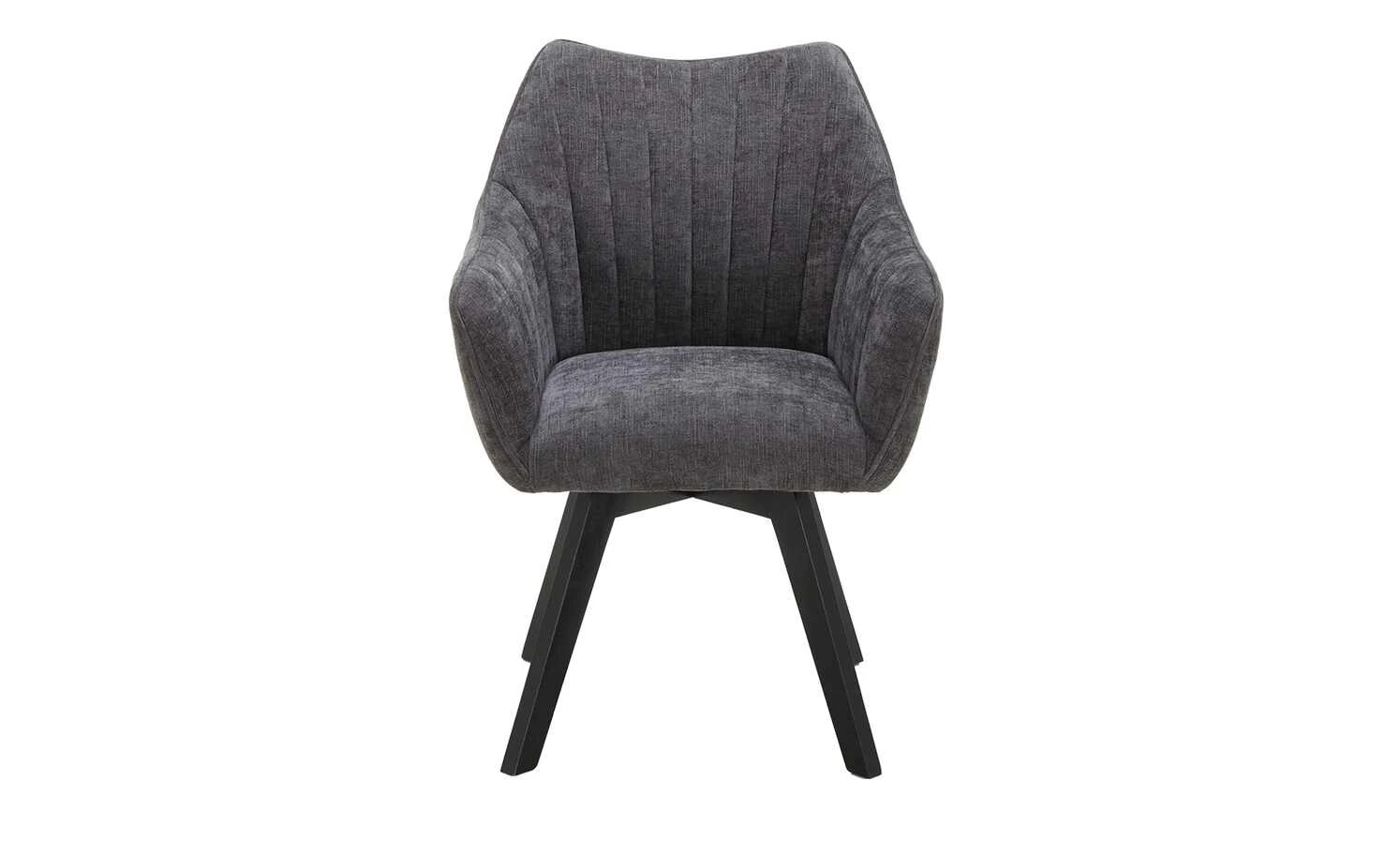 Schalen-Polsterstuhl drehbar Nairobi | Anthrazit 14 Schalen-Polsterstuhl drehbar Nairobi | Anthrazit – Bild 12