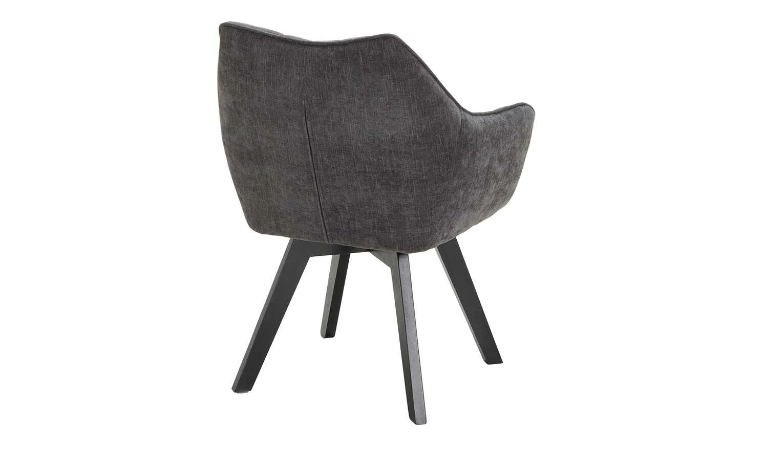 Schalen-Polsterstuhl drehbar Nairobi | Anthrazit 5 Schalen-Polsterstuhl drehbar Nairobi | Anthrazit – Bild 3