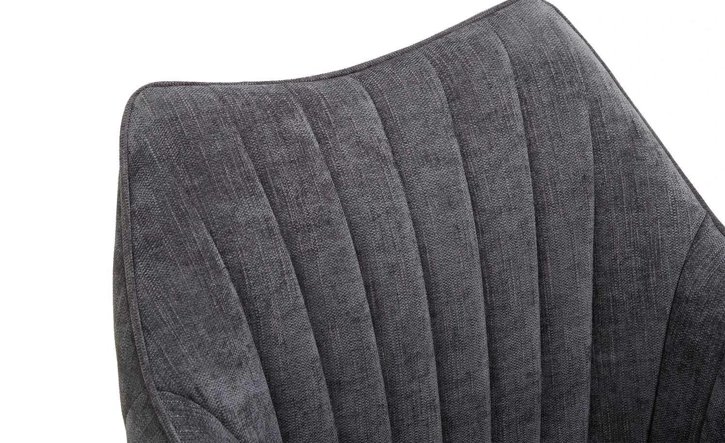 Schalen-Polsterstuhl drehbar Nairobi | Anthrazit 9 Schalen-Polsterstuhl drehbar Nairobi | Anthrazit – Bild 7