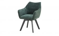 Schalen-Polsterstuhl drehbar Nairobi | Olive (Grün)