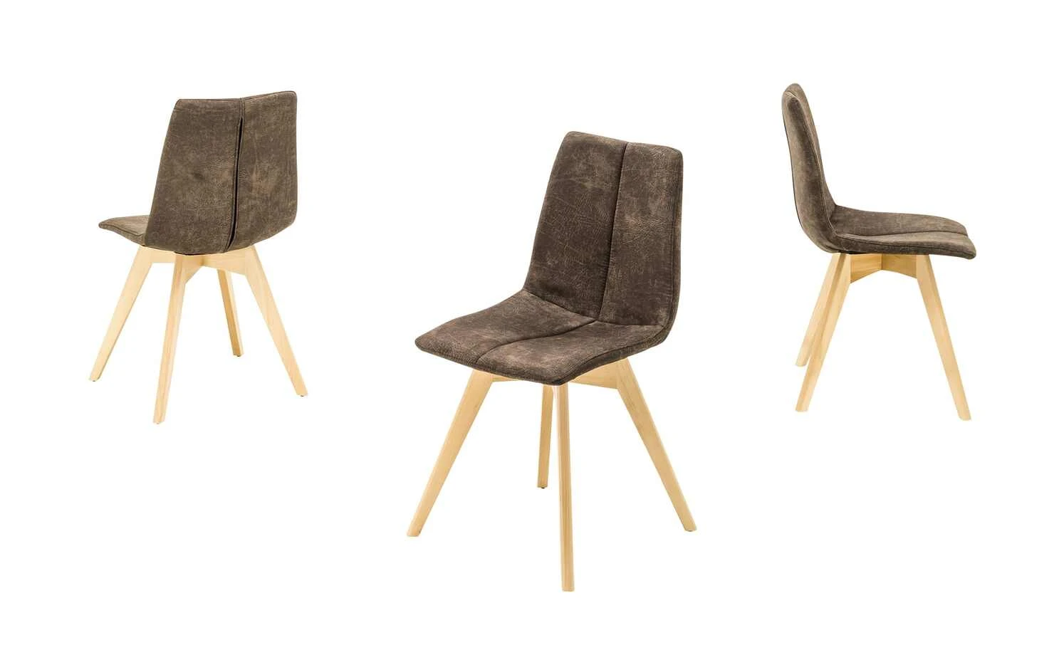 Woodford Polsterstuhl, 2er-Set Marven | Braun Buche natur 3 Woodford Polsterstuhl, 2er-Set Marven | Braun Buche natur