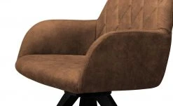 Woodford Polsterstuhl mit Armlehne Bristol | Cognac (Braun) Schwarz Ja -SitzWerk Verkaufsgeschäft 15303897 8 202203211234