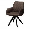 Woodford Polsterstuhl mit Armlehne Bristol | Braun (Dunkelbraun) Schwarz Ja -SitzWerk Verkaufsgeschäft 15303898 4 202203211234