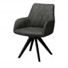 Woodford Polsterstuhl mit Armlehne Bristol | Grau (Dunkelgrau) Schwarz Ja -SitzWerk Verkaufsgeschäft 15303899 4 202203211234