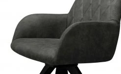 Woodford Polsterstuhl mit Armlehne Bristol | Grau (Dunkelgrau) Schwarz Ja -SitzWerk Verkaufsgeschäft 15303899 8 202203211234