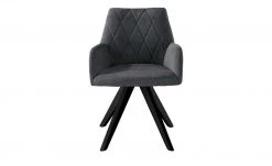 Woodford Polsterstuhl mit Armlehne Bristol | Schwarz Schwarz Ja -SitzWerk Verkaufsgeschäft 15303901 3 202203211234