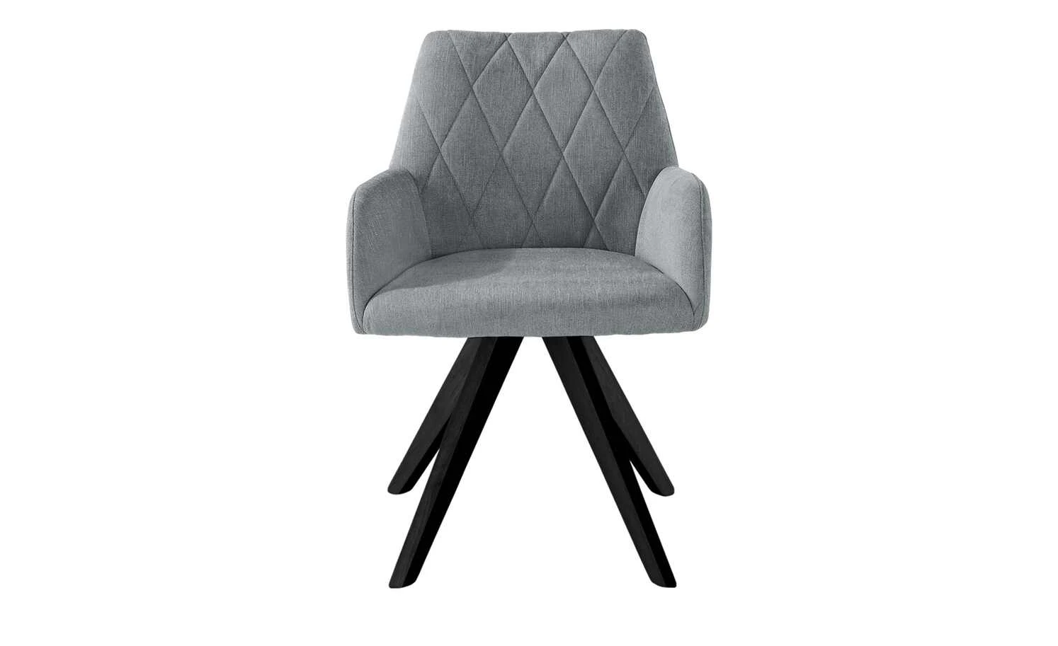 Woodford Polsterstuhl mit Armlehne Bristol | Grau Schwarz Ja 10 Woodford Polsterstuhl mit Armlehne Bristol | Grau Schwarz Ja – Bild 8