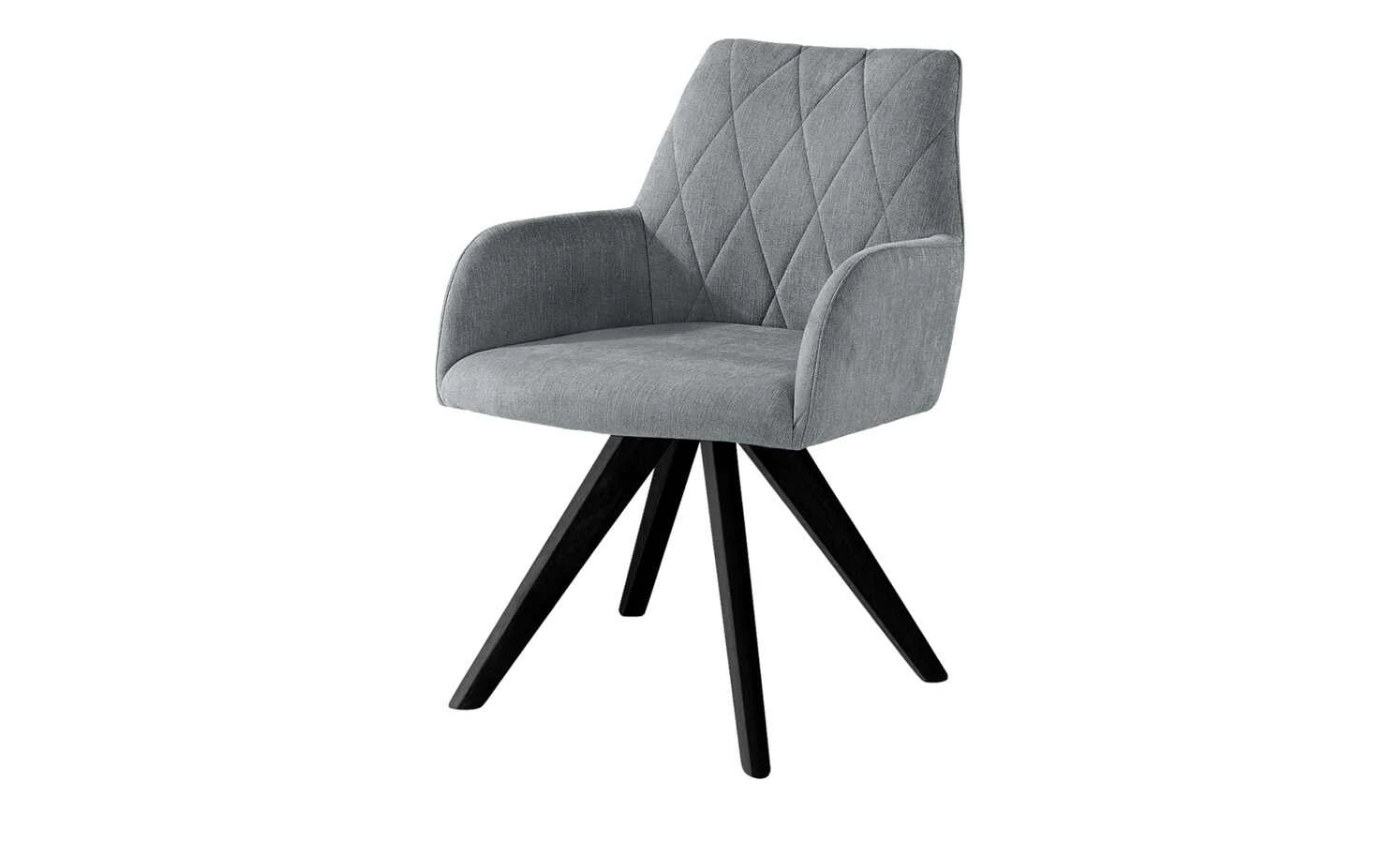 Woodford Polsterstuhl mit Armlehne Bristol | Grau Schwarz Ja 3 Woodford Polsterstuhl mit Armlehne Bristol | Grau Schwarz Ja