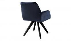 Woodford Polsterstuhl mit Armlehne Bristol | Blau Schwarz Ja -SitzWerk Verkaufsgeschäft 15303907 5 202203211234