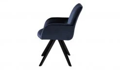 Woodford Polsterstuhl mit Armlehne Bristol | Blau Schwarz Ja -SitzWerk Verkaufsgeschäft 15303907 8 202203211234