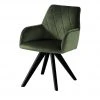 Woodford Polsterstuhl mit Armlehne Bristol | Grün Schwarz Ja -SitzWerk Verkaufsgeschäft 15303908 1 202203211234