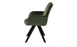 Woodford Polsterstuhl mit Armlehne Bristol | Grün Schwarz Ja -SitzWerk Verkaufsgeschäft 15303908 3 202203211234