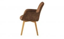 Woodford Polsterstuhl mit Armlehne Bristol | Cognac (Braun) Eiche -SitzWerk Verkaufsgeschäft 15303935 2 202203211234