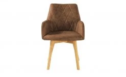 Woodford Polsterstuhl mit Armlehne Bristol | Cognac (Braun) Eiche -SitzWerk Verkaufsgeschäft 15303935 8 202203211234