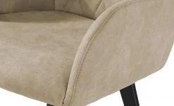 Woodford Polsterstuhl mit Armlehne Bristol | Sand (Beige) Schwarz -SitzWerk Verkaufsgeschäft 15303938 8 202203211234