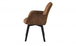 Woodford Polsterstuhl mit Armlehne Bristol | Cognac (Braun) Schwarz -SitzWerk Verkaufsgeschäft 15303939 2 202203211234