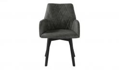 Woodford Polsterstuhl mit Armlehne Bristol | Grau (Dunkelgrau) Schwarz -SitzWerk Verkaufsgeschäft 15303941 2 202203211234