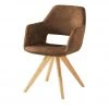 Woodford Polsterstuhl mit Armlehne Berlin | Cognac (Braun) Eiche Nein -SitzWerk Verkaufsgeschäft 15303945 6 202203182232