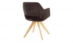 Woodford Polsterstuhl mit Armlehne Berlin | Braun (Dunkelbraun) Eiche Nein -SitzWerk Verkaufsgeschäft 15303946 1 202203182232