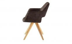 Woodford Polsterstuhl mit Armlehne Berlin | Braun (Dunkelbraun) Eiche Nein -SitzWerk Verkaufsgeschäft 15303946 8 202203182232