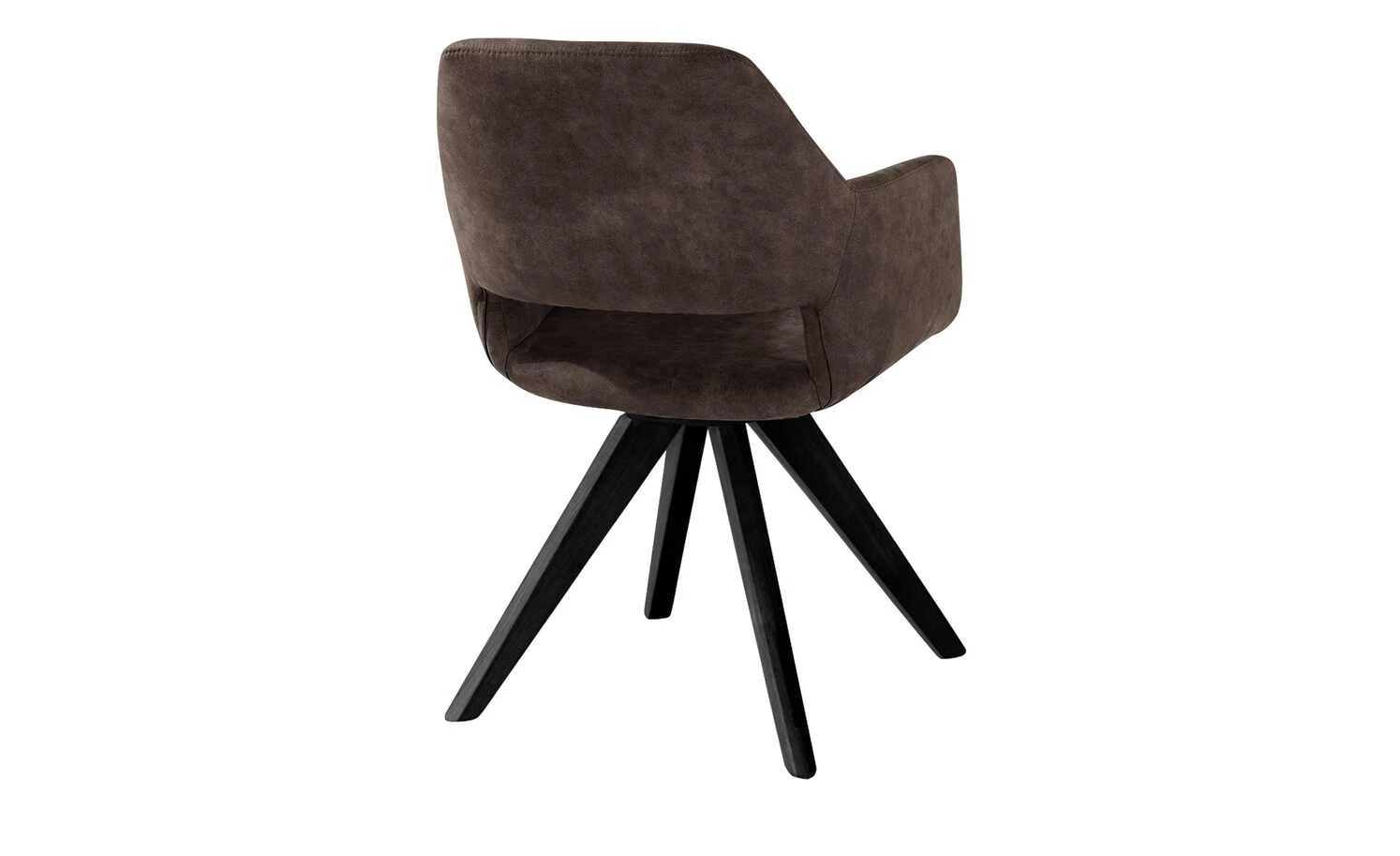 Woodford Polsterstuhl mit Armlehne Berlin | Braun (Dunkelbraun) Schwarz Nein 4 Woodford Polsterstuhl mit Armlehne Berlin | Braun (Dunkelbraun) Schwarz Nein – Bild 2