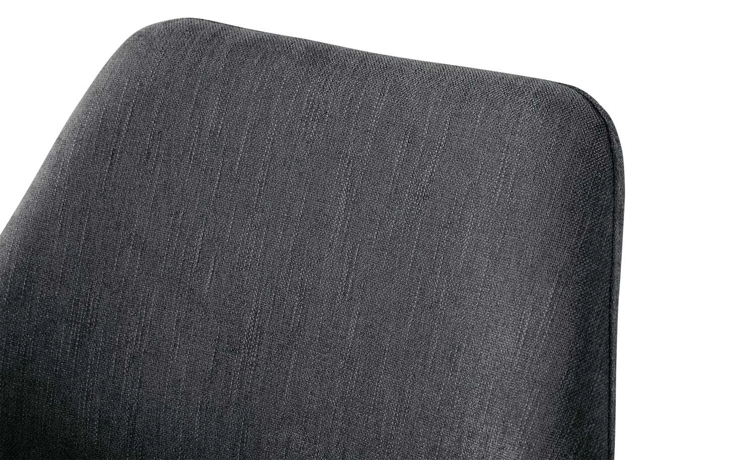 Woodford Polsterstuhl mit Armlehne Helsinki | Schwarz Nein Eiche 6 Woodford Polsterstuhl mit Armlehne Helsinki | Schwarz Nein Eiche – Bild 4