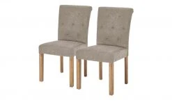 Woodford 2er Set Polsterstuhl Messena | Cappuccino (Hellbraun) Eiche -SitzWerk Verkaufsgeschäft 15304065 5 202111232233