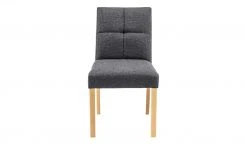 Woodford 2er Set Polsterstuhl Mako | Webstoff grob Anthrazit Buche natur -SitzWerk Verkaufsgeschäft 15304094 2 202205021317