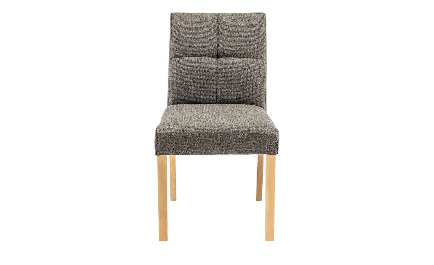 Woodford 2er Set Polsterstuhl Mako | Webstoff grob Cappuccino (Braun) Buche natur 4 Woodford 2er Set Polsterstuhl Mako | Webstoff grob Cappuccino (Braun) Buche natur – Bild 2