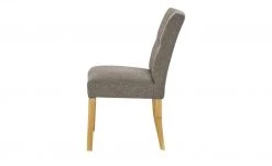 Woodford 2er Set Polsterstuhl Mako | Webstoff grob Cappuccino (Braun) Eiche geölt -SitzWerk Verkaufsgeschäft 15304097 1 202205021317