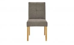 Woodford 2er Set Polsterstuhl Mako | Webstoff grob Cappuccino (Braun) Eiche geölt -SitzWerk Verkaufsgeschäft 15304097 3 202205021317