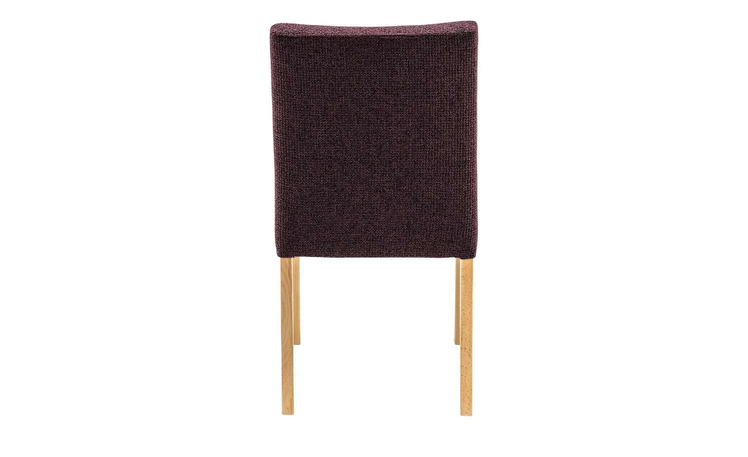 Woodford 2er Set Polsterstuhl Mako | Webstoff grob Bordeaux Buche natur 7 Woodford 2er Set Polsterstuhl Mako | Webstoff grob Bordeaux Buche natur – Bild 5