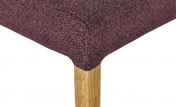 Woodford 2er Set Polsterstuhl Mako | Webstoff grob Bordeaux Eiche geölt -SitzWerk Verkaufsgeschäft 15304099 7 202205021317