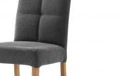 Woodford 2er Set Polsterstuhl Mako | Webstoff fein Anthrazit Eiche geölt -SitzWerk Verkaufsgeschäft 15304104 4 202204292232